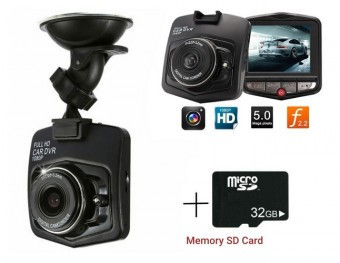 Camera video auto Full HD 1080P 2 camere MicroSD 32GB CENT83 foto