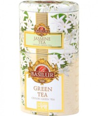 Basilur Jasmine Tea Ceai verde 100g foto