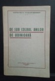 De sub colbul anilor de odinioară - Margareta Wagner - Berbier - Prima Ediție