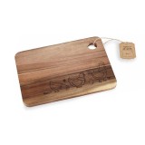 Cumpara ieftin Platou servire lemn maro cm 28 x 20 H