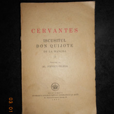 CERVANTES - ISCUSITUL DON QUIJOTE DE LA MANCHA volumul 2 (1945)