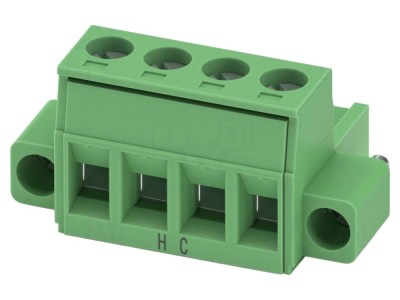 Conector regletă deconectabilă 4 pini 5,08mm foto