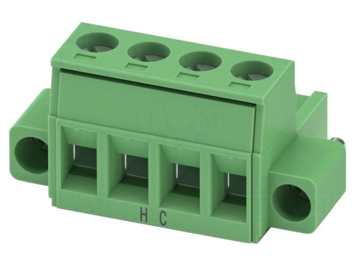 Conector regletă deconectabilă 4 pini 5,08mm