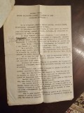 Document militar original dactilografiat 3 pagini &ndash; despre Mareșalul Montgomery &ndash; Memorii campania 1919 &ndash; Piesă rară