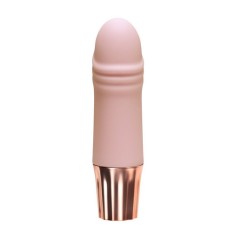 Vibratoare pentru incepatoare - Crushious Valuri Moi Mini Vibrator Roz Alegerea Perfecta pentru Prima Jucarie