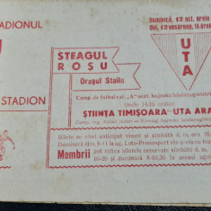 program UTA - Steagul Rosu Brasov