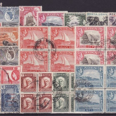 1855 - lot timbre Colonii engleze