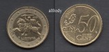 LITUANIA 2015, 50 euro centi