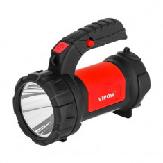 Lanterna reincarcabila Vipow, 3W + 3W, 120 lm, distanta iluminare 100 m