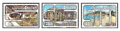Antilele Olandeze 1977 - Turism, serie neuzata foto