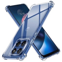 Asteroid GSM - Shockproof Clear Silicone - Motorola Moto G37 / G37 Power / G47 - Clear