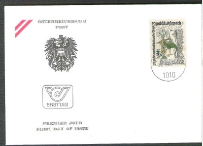 Austria &amp;Ouml;sterreich 1980 750 Jahre FDC K.220 foto