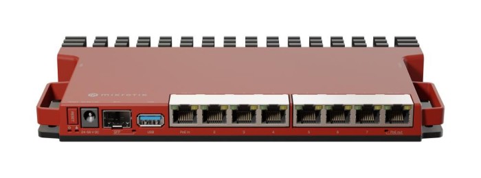 NET ROUTER 1000M 8PORT POE/L009UIGS-RM MIKROTIK &amp;quot;L009UIGS-RM&amp;quot; (timbru verde 0.8 lei)