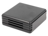 Carcasă ABS neagră pentru alarmă 71x71x27mm
