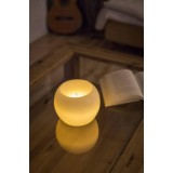 Lumanare din ceara cu led alb-cald