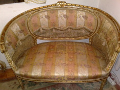 sofa/canapea stil baroc/venetian/rococo/francez/neoclasic/vintage/antica,100ani foto