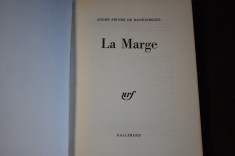 Andre Pieyre de Mandiargues - La marge foto