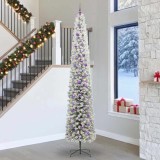 VidaXL Brad de Crăciun artificial Verde 300 cm PVC și oțel și plastic 3395068
