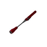 Recuperator Telescopic cu sistem de prindere la curea , Varf Magnetic, Lungime Maxima 67 Cm, rosu