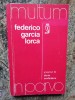 DARIE NOVACEANU - FEDERICO GARCIA LORCA (colectia multum in parvo)