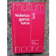 DARIE NOVACEANU - FEDERICO GARCIA LORCA (colectia multum in parvo)