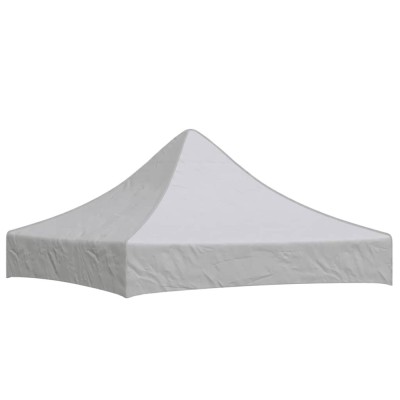 Acoperiș pentru cort de petrecere, alb, 2 x 2 m, 270 g/m&amp;sup2; foto