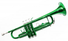 Trompeta Bb Cherrystone verde foto