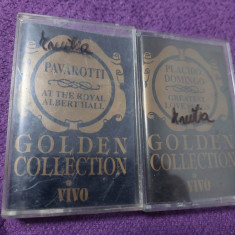 CasetE Audio veche PAVAROTTI-AT THE ROYAL ALBERT HALL/LOVE SONG-GOLDEN COLECTION