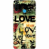 Husa silicon pentru Huawei P30 Lite, Love Artwork