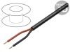 Cablu Difuzor 2x1,5mm OFC Negru Neecranat