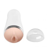 Masturbator Vagin Realist Crazy Bull Trish 3D, Vibrator, Textura Realista, Reutilizabil, 185mm
