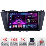 Navigatie Mazda 5 2010-2017 A-117 4+64 InCell Display 1K Android Waze USB Navigatie Internet Youtube Radio CarStore Technology