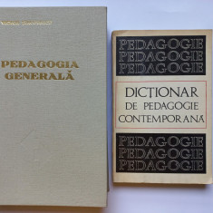PEDAGOGIA GENERALA - VICTOR TIRCOVNICU + DICTIONAR DE PEDAGOGIE CONTEMPORANA