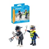 Cumpara ieftin Playmobil - Set 2 figurine Politist si hot