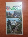 Pliant turistic judetul valcea din anul 1978