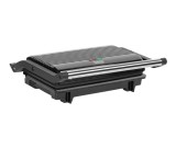 Grill electric Teesa 1000 W, suprafata striata 230 x 145 mm