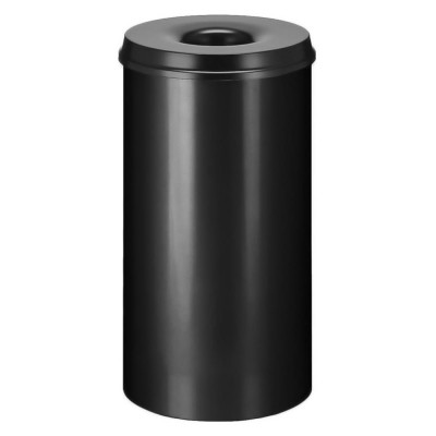 V-Part Coș de gunoi pentru h&amp;acirc;rtii cu auto-stingere, 50 L, negru foto