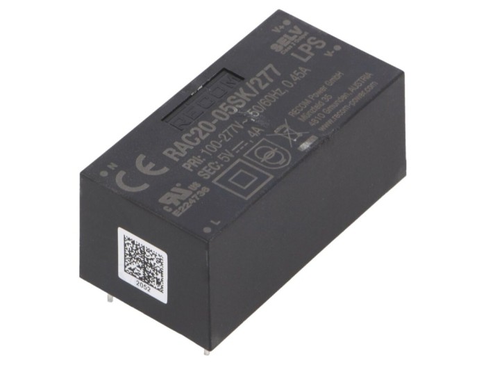 Convertor AC/DC 20W 5VDC