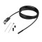 2 in 1 Endoscop 7mm Camera OTG USB pentru Android-Lungime 1 Metru-Culoare Negru