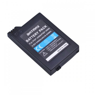 Acumulator Batmax 2400mAh consola jocuri Sony PSP 2000 / 3000 foto