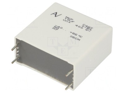 Condensator Polipropilenă 10uF 2,2m&amp;Omega; THT 85&amp;deg;C foto