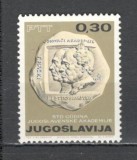 Iugoslavia.1966 100 ani Academia de Stiinta si Arta Zagreb SI.172