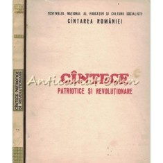 Cintece Patriotice Si Revolutionare I,II - Partituri
