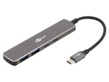 Hub USB Goobay 79159, 2x USB A + 2x USB C, USB 3.2 rapid