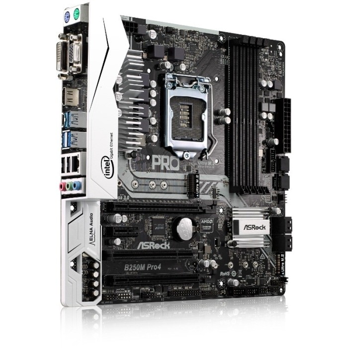 Placa de baza ASRock B250M Pro4, LGA 1151, DDR4, MATX, bulk, SH