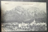 Carte postala, circulata, Busteni vedere spre Muntele Caraiman, 1903