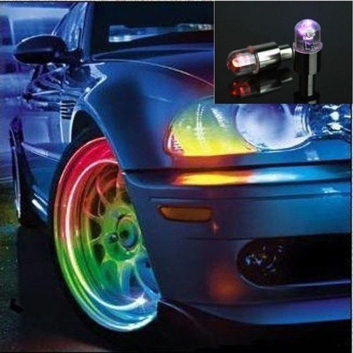 Set 2 buc. Capace Valva cu LED RGB, senzor de lumina si miscare FAVLine Selection