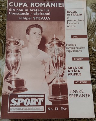 myh 110 - Revista SPORT - nr 13/iulie 1967 foto