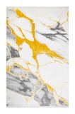 Cumpara ieftin Covor Living Aura Lux 53472A Auriu / Alb Moftx