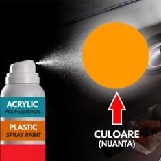 Spray Profesional RAL1028 pentru vopsire elemente din plastic sau metal